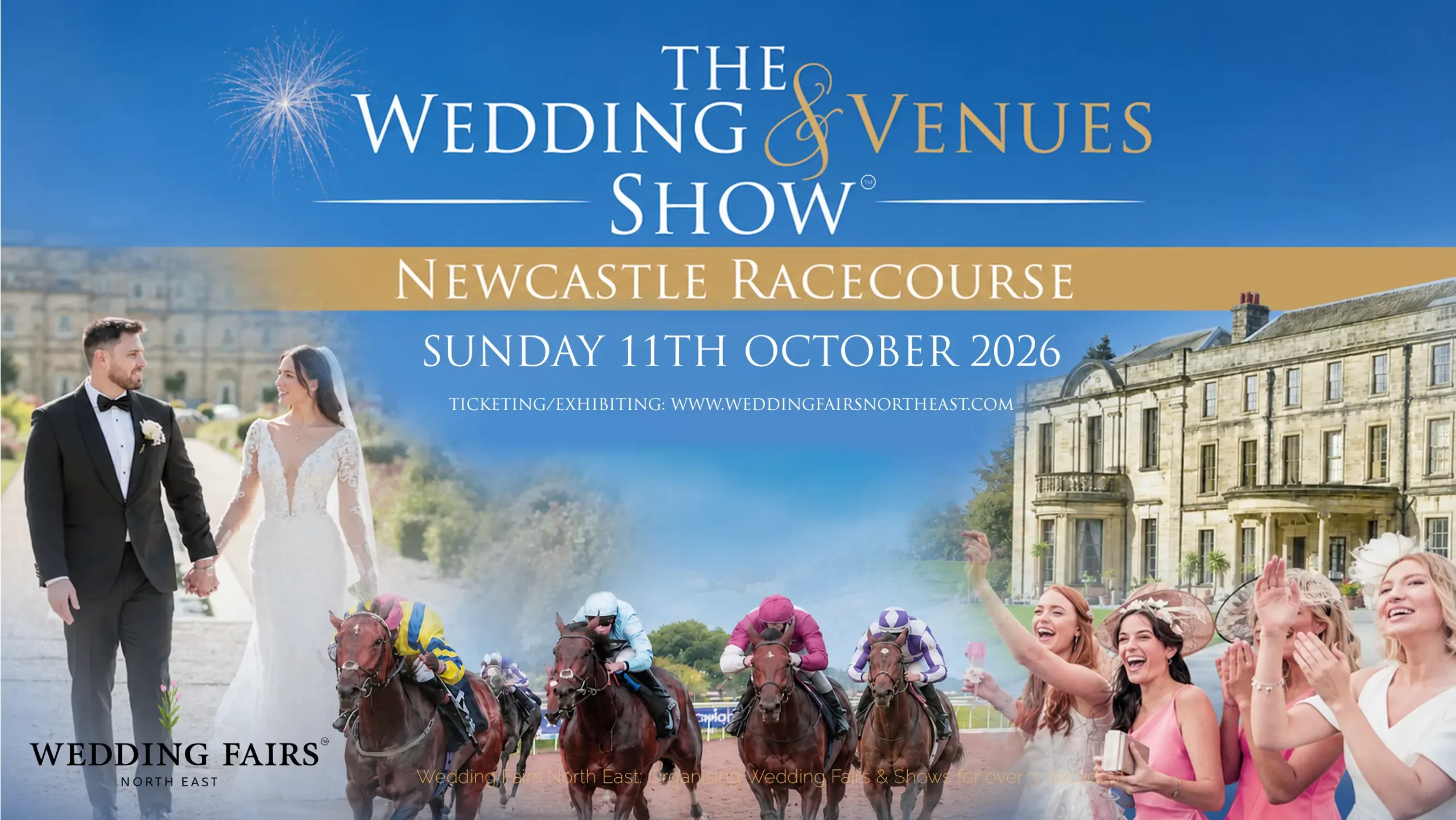 The Wedding & Venues Show Sunday 11th October 2026 Banner